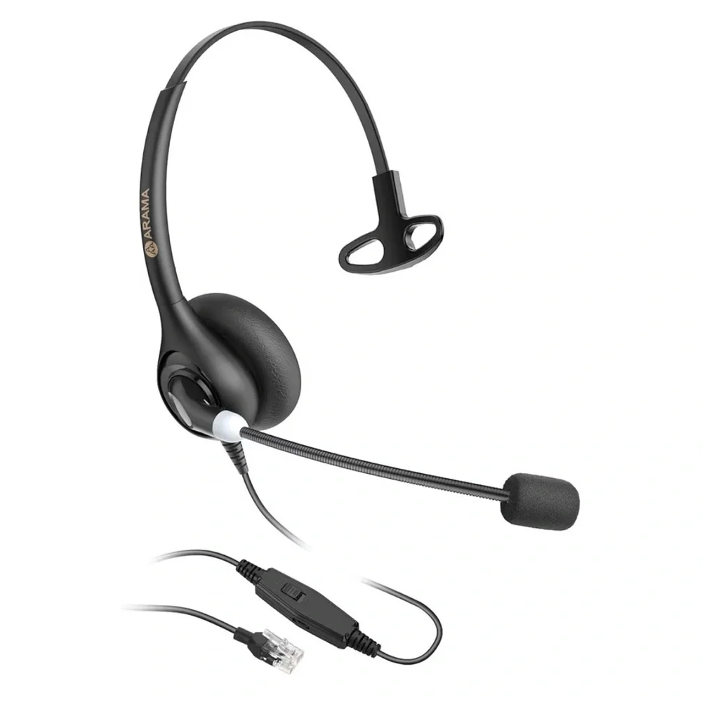 Telephone Wired Headset New